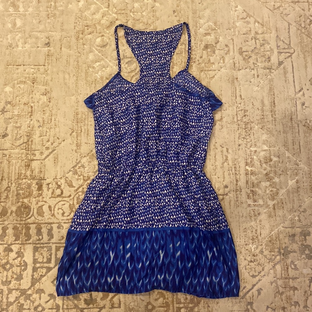 Blue Ruffle Dress - Picture 3 of 3